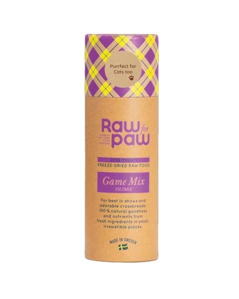 RAW for PAW WILD Game Mix - dziczyzna liofilizowane