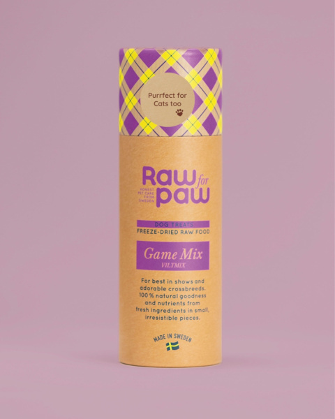 RAW for PAW WILD Game Mix - dziczyzna liofilizowane