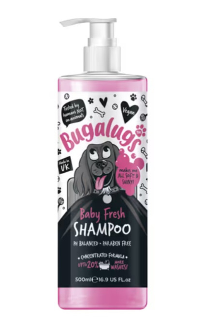 Bugalugs Baby Fresh Shampoo - delikatny szampon dla szczeniaka, koncentrat 1:20 - 500 ml