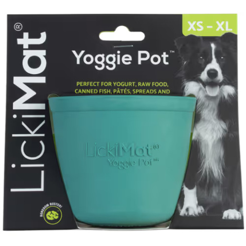 Kubek LickiMat® Yoggie Pot turkusowy Kubek LickiMat® Yoggie Pot turkusowy