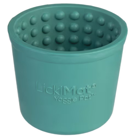 Kubek LickiMat® Yoggie Pot turkusowy Kubek LickiMat® Yoggie Pot turkusowy
