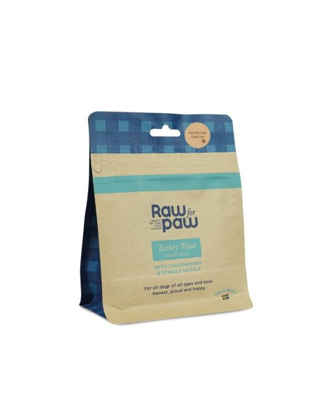 RAW for PAW Turkey - indyk liofilizowane przysmaki RAW for PAW Turkey - indyk liofilizowane przysmaki