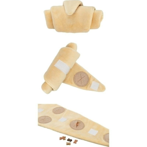 Rogalik zabawka na przysmaki dla psa, plusz - 40 cm Rogalik zabawka na przysmaki dla psa, plusz - 40 cm