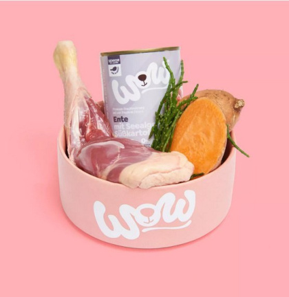WOW Senior Ente - kaczka z algami i batatami 400g