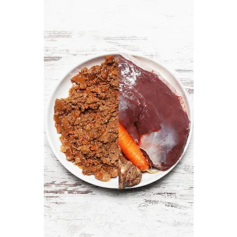 DOG'S LOVE - kaczka z topinamburem i marchewką (400g) DOG'S LOVE - kaczka z topinamburem i marchewką (400g)