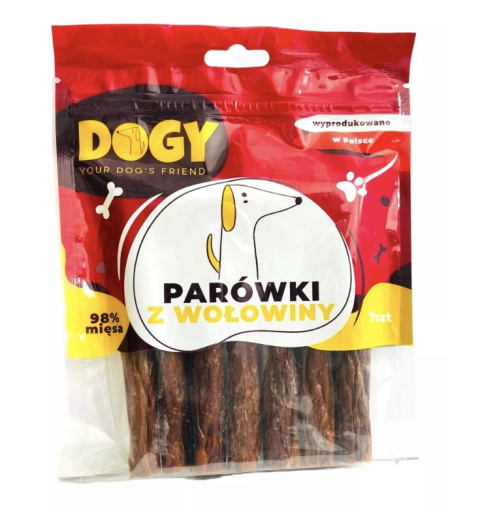 DOGY - Parówki z wołowiny 7szt