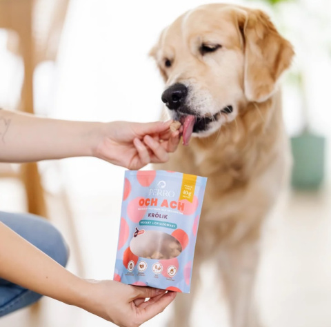 Perro OCH ACH Królik Przysmaki liofilizowane 40g Perro OCH ACH Królik Przysmaki liofilizowane 40g