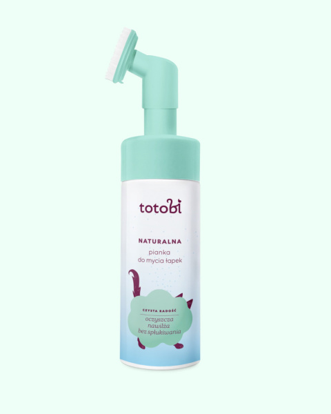 Totobi Naturalna pianka do mycia łapek dla psa i kota, 200 ml Totobi Naturalna pianka do mycia łapek dla psa i kota, 200 ml