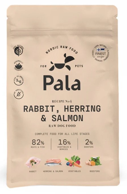 Pala Rabbit, herring & salmon (królik, śledź, łosoś) 1 kg Pala Rabbit, herring & salmon (królik, śledź, łosoś) 1 kg
