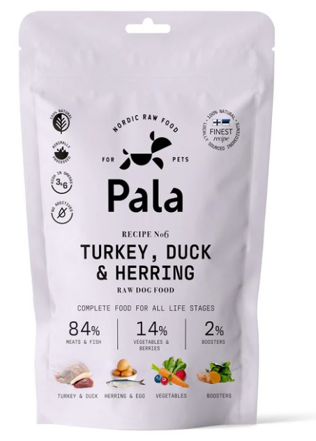 Pala Turkey, duck & herring (Indyk, kaczka i śledź) 100 g