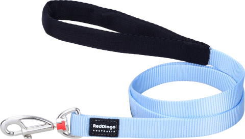 Red Dingo Fixed Lead Classic Pastel Blue rozmiar M - klasyczna smycz o długości 1,2m Red Dingo Fixed Lead Classic Pastel Blue rozmiar M - klasyczna smycz o długości 1,2m