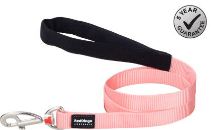 Red Dingo Fixed Lead Classic Pastel Orange rozmiar L - klasyczna smycz o długości 1,2m