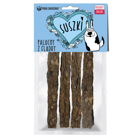 SUSZKI Paluchy z flądry 4szt. (60g) SUSZKI Paluchy z flądry 4szt. (60g)