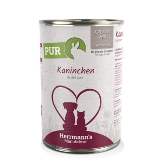 HERRMANN'S Kaninchen Pur - 100% królik (400g)