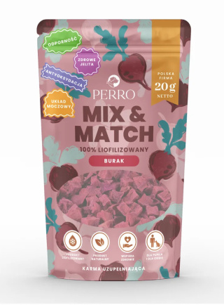 MIX & MATCH Burak Przysmaki liofilizowane 20g