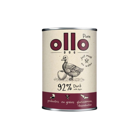 Ollo Pure Kaczka z Jabłkiem 400g Ollo Pure Kaczka z Jabłkiem 400g