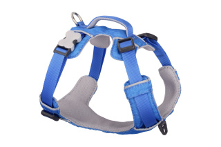 Red Dingo Sport Harness rozmiar L - lekkie szelki dla psa typu Guard - kolor niebieski