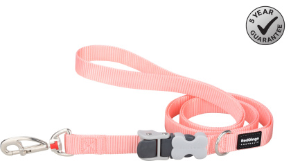 Red Dingo SuperLead Classic Pastel Orange rozmiar M- klasyczna regulowana smycz 1,1 m - 1,8 m