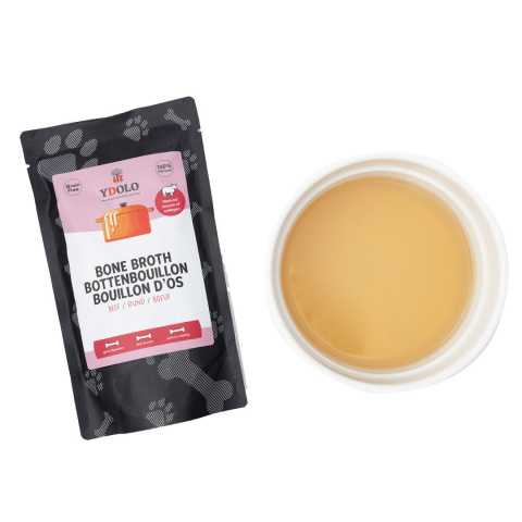 YDOLO Bone Broth Beef - bulion kolagenowy z kości wołowych (230ml) YDOLO Bone Broth Beef - bulion kolagenowy z kości wołowych (230ml)