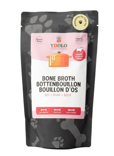 YDOLO Bone Broth Beef - bulion kolagenowy z kości wołowych (230ml) YDOLO Bone Broth Beef - bulion kolagenowy z kości wołowych (230ml)