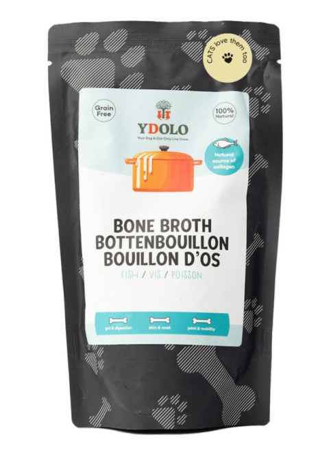 YDOLO Bone Broth Fish - bulion kolagenowy z ryb (230ml) YDOLO Bone Broth Fish - bulion kolagenowy z ryb (230ml)