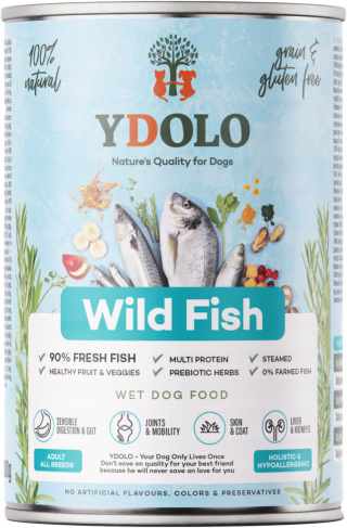 YDOLO Wet Food – Wild Fish 6 x 400 g