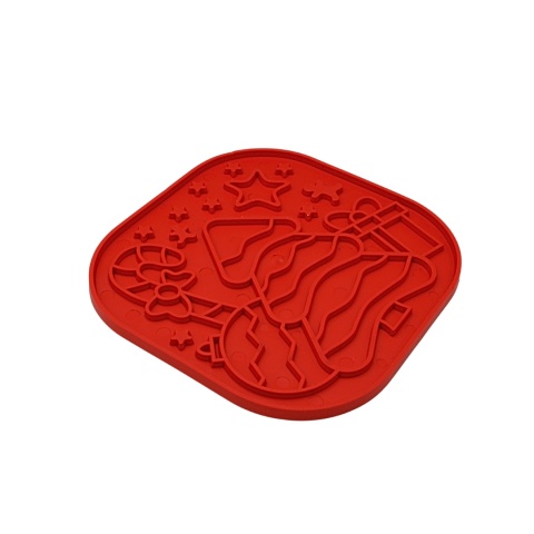 Lollipop – xmas - mata do lizania czerwona - 19 cm