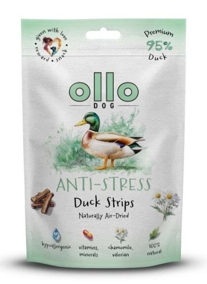 Ollo Anti-Stress - wyciszające przysmaki funkcyjne dla psa z kaczki