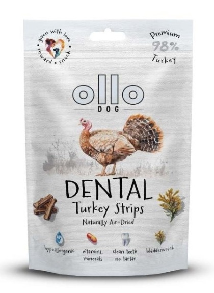 Ollo Dental Turkey - przysmaki dentystyczne dla psa z indyka
