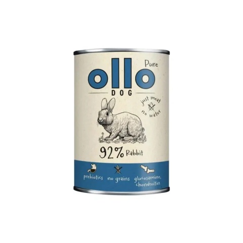 Ollo Pure Królik 400g - monobiałkowa dla psów z alergią pokarmową