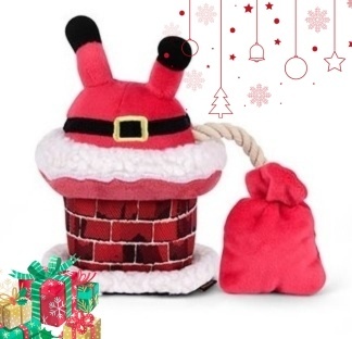 P.L.A.Y. - Merry Woofmas - Mikołaj w kominie 29cm