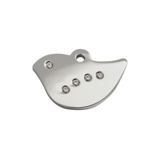 Diamante ID Tag z grawerem Bird