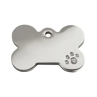 Diamante ID Tag z grawerem Bone