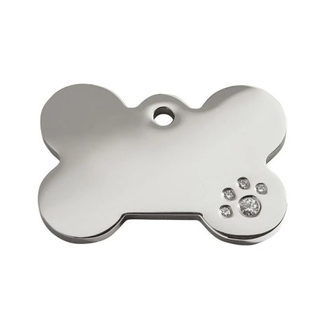 Diamante ID Tag z grawerem Bone