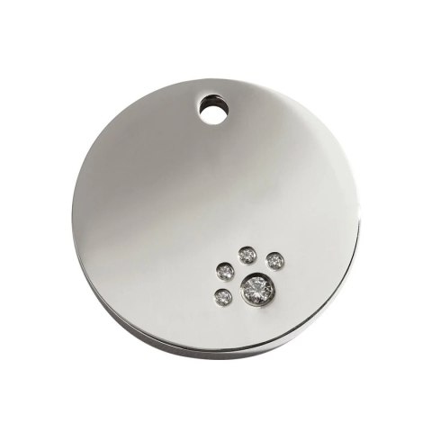 Diamante ID Tag z grawerem Circle