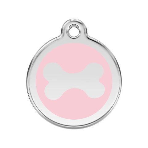 ID Tag z grawerem Bone Pink