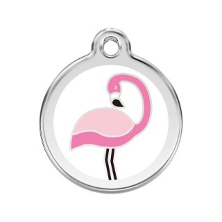 ID Tag z grawerem Flamingo