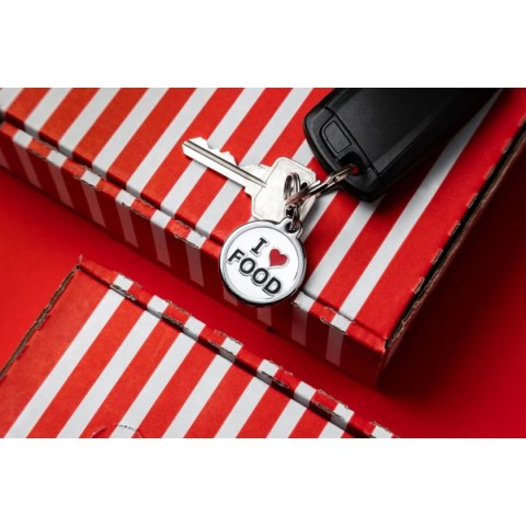 ID Tag z grawerem I Love Food