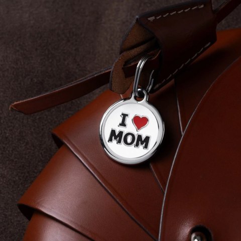 ID Tag z grawerem I Love Mom