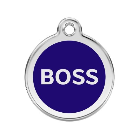 ID Tag z grawerem Tag Boss Dark Blue - rozmiar S