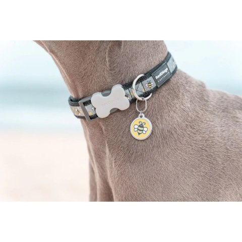 ID Tag z grawerem Tag Bumble Bee Yellow