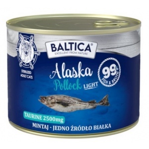 BALTICA EXCELLENT - mokra karma dla kota mono mintaj LIGHT 185g