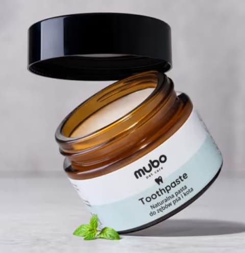 Mubo Toothpaste 50g - naturalna pasta do zębów dla psa i kota