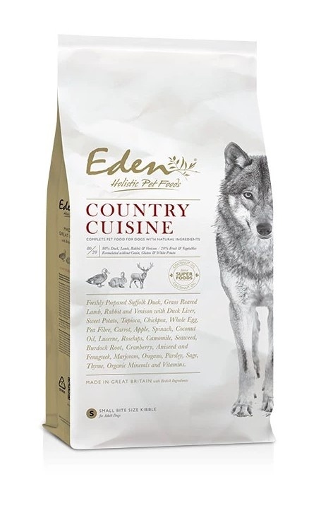 EDEN Country Cuisine S - sucha karma dla psów małych ras 2 kg