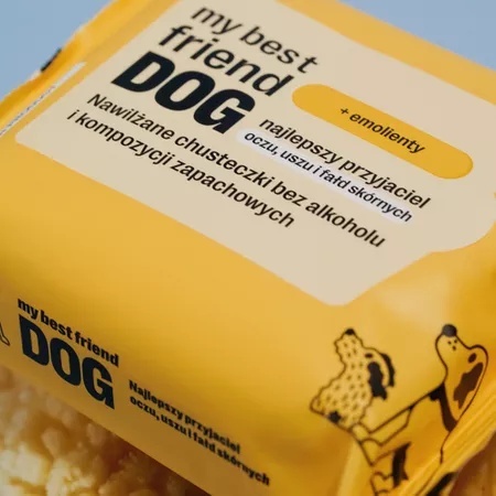 LUBA - 25 szt Nawilżane chusteczki do pielęgnacji wrażliwych miejsc - oczu, uszu i fałd skórnych