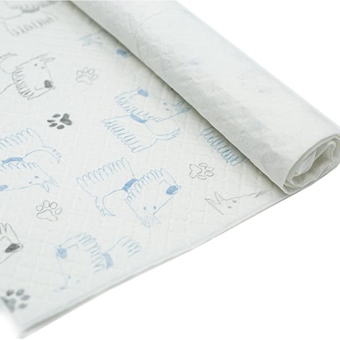 MISOKO Jednorazowa mata 45x60cm 10szt. PIESKI NIEBIESKIE O zapachu cytryny