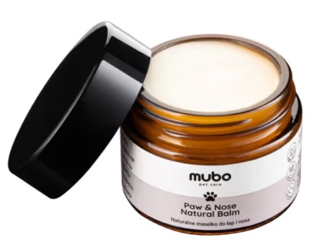 Mubo Paw & Nose Natural Balm 50g - naturalne masełko do łap i nosa, dla psa i kota