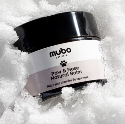 Mubo Paw & Nose Natural Balm 50g - naturalne masełko do łap i nosa, dla psa i kota