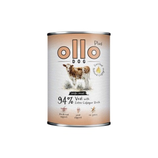 Ollo Plus Kolagen Cielęcina 400g- Karma mokra dla psa