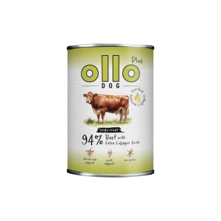 Ollo Plus Kolagen Wołowina 800g- Karma mokra dla psa
